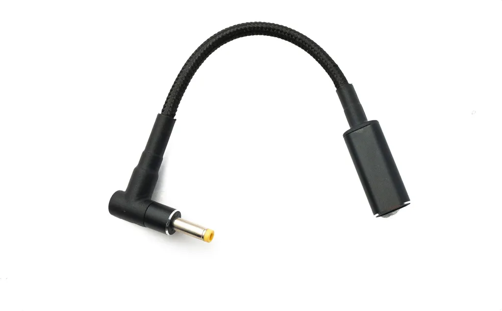 Cavo SYSTEM-S DC 4.0x1.7mm a USB-C | 20V 15cm Nylon Intrecciato - 2