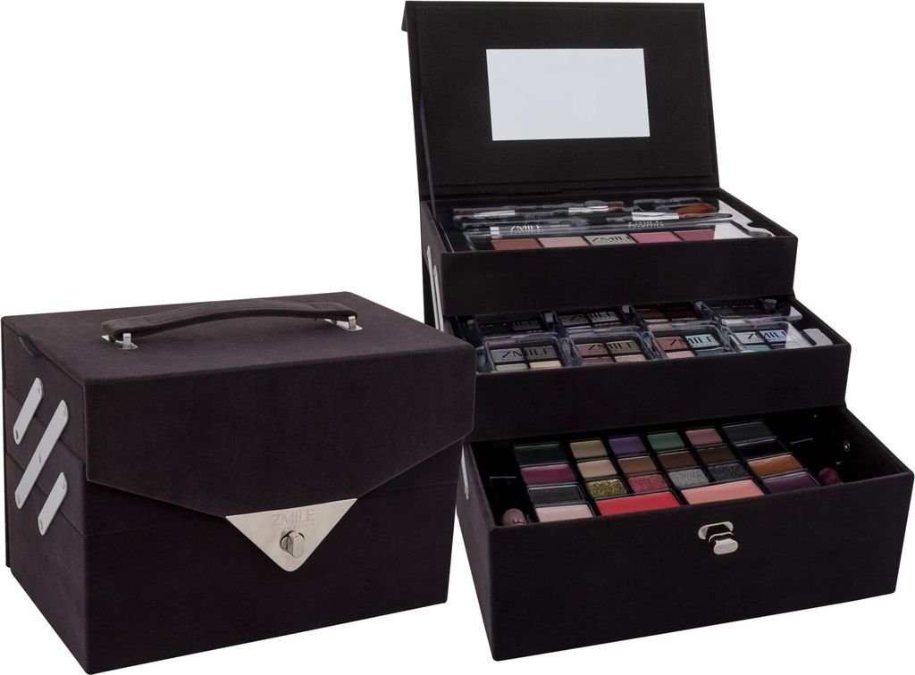 Beauty Case Vellutato decorativo Limited Grey per donna Immagine del prodotto 