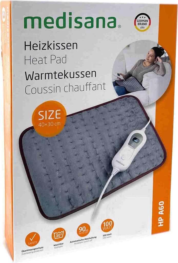 Medisana Heizkissen HP A60 mit 30x40 cm Wärmekissen