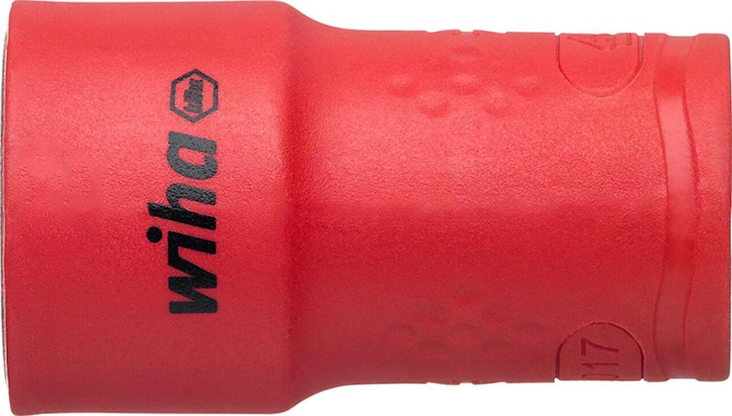 Wiha Steckschlüsseleinsatz isoliert 3/8 Außensechskant 18,0 mm x 45 mm (43073)