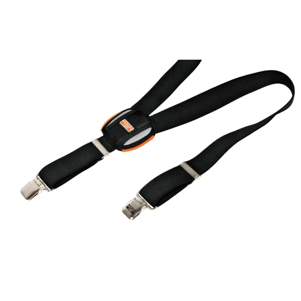 BAHCO 4750-BWC-1 Bretelles élastiques robustes avec clips en métal