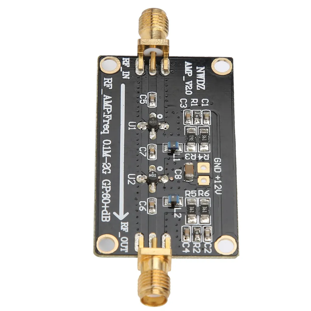 Module Amplificateur à Large Bande Gain Élevé pour Réception RF 2GHz - 4