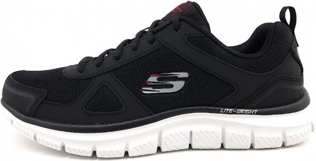 Skechers Track Sportschuhe Herren Sneaker Laufschuh Schwarz Freizeit, Schuhgröße:43 EU