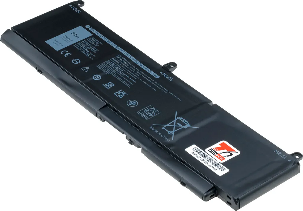 Batteria T6 Power Dell Precision 7750 95Wh 8300mAh - Ricambio Alta Qualità