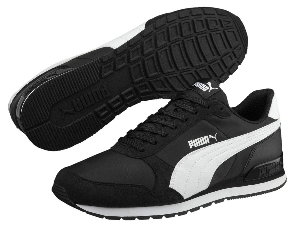 Puma ST Runner v2 NL Black White Größe EU 43 Normal Produktbild 