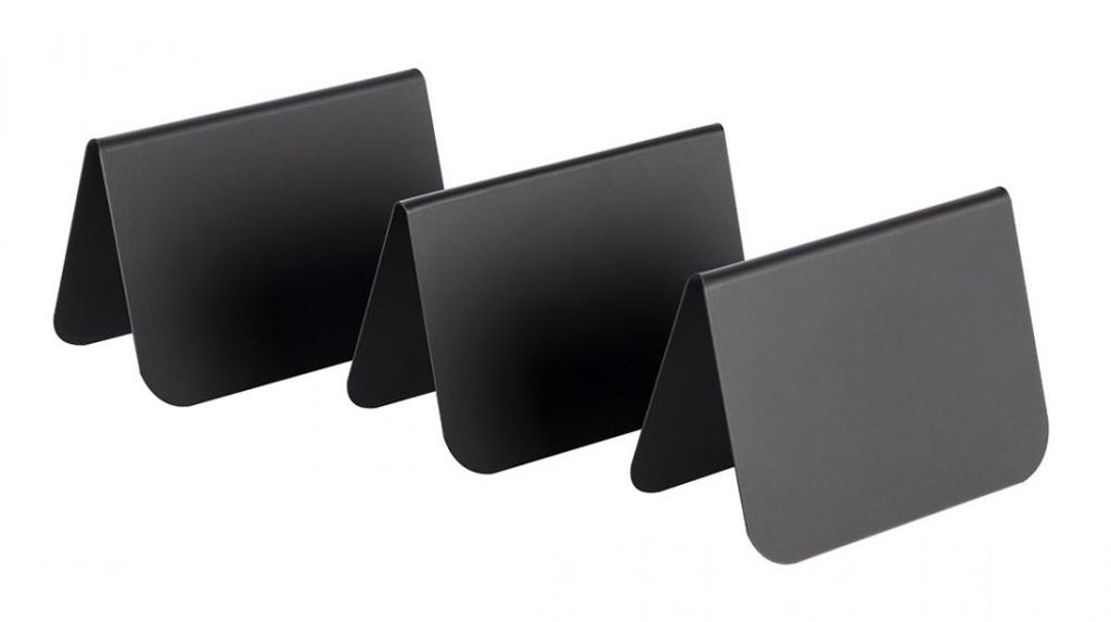 APS  11 APS Tischaufsteller, 75 x 35 x 50 mm, schwarz, 10er Obrázek produktu 