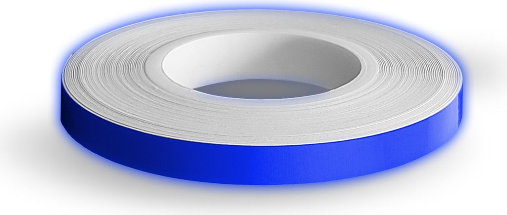 Wheel Stripes für Felgen Motorrad Reflektierend Blau 5 mm x 6 mt