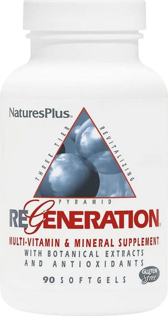 Natures Plus REGENERATION Multi-Vitamin und Mineral - 90 Softgels