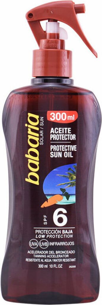 Babaria Spf6 Protective Sun Oil With Carrot Oil 300ml Produktbild 