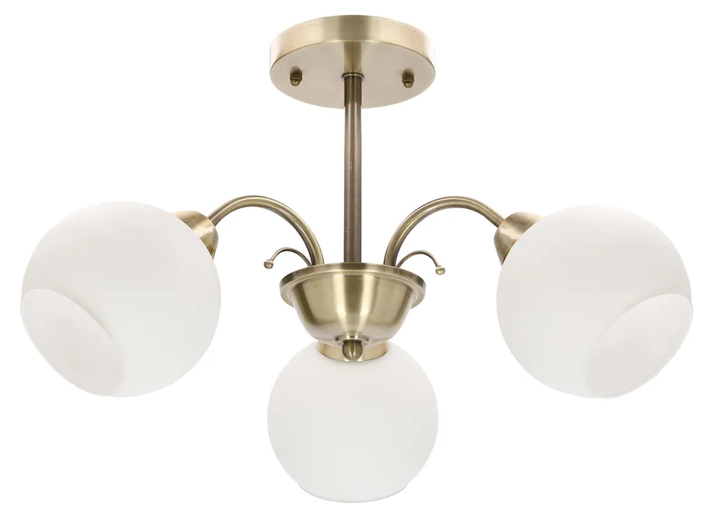 Plafonnier de Salon Design Doré Nestor pour un Éclairage Chaleureux
