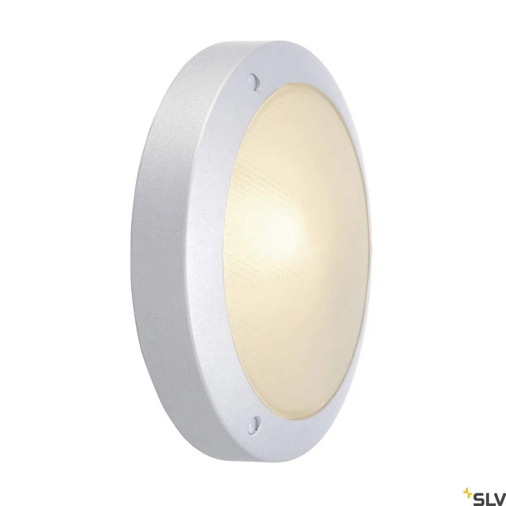 SLV Bulan 229072 Applique Extérieure Argent E14 60W LED Design