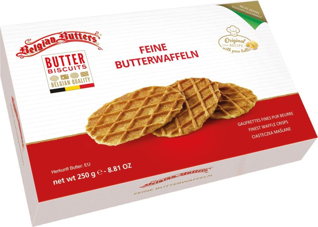 Belgische Butterwaffeln 250 g Produktbild 