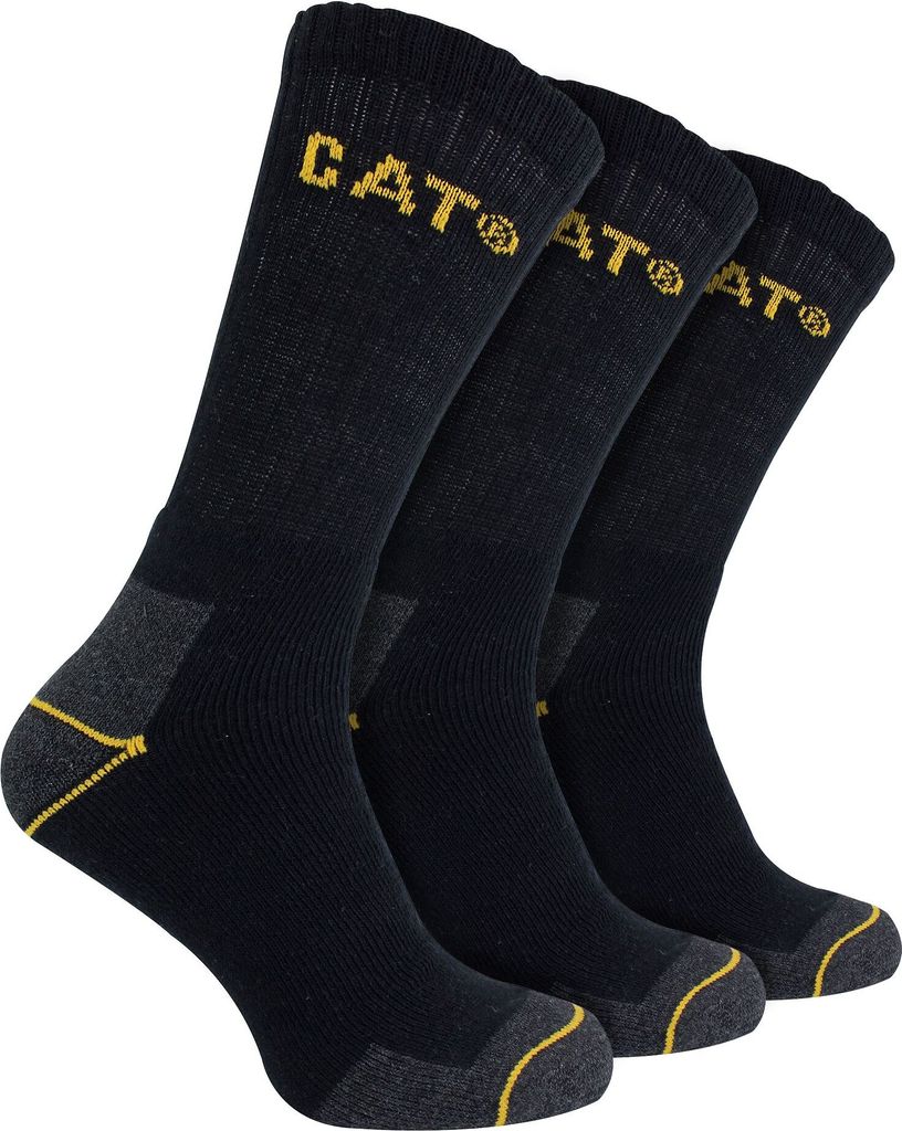 Men´s socks CAT black 41/45 3 pr Obrázek produktu 