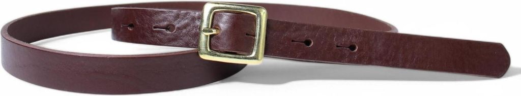 FRONHOFER Best&Timeless hochwertiger Damen Ledergürtel 2 cm, Messing Gürtelschnalle, vegetabiles Leder