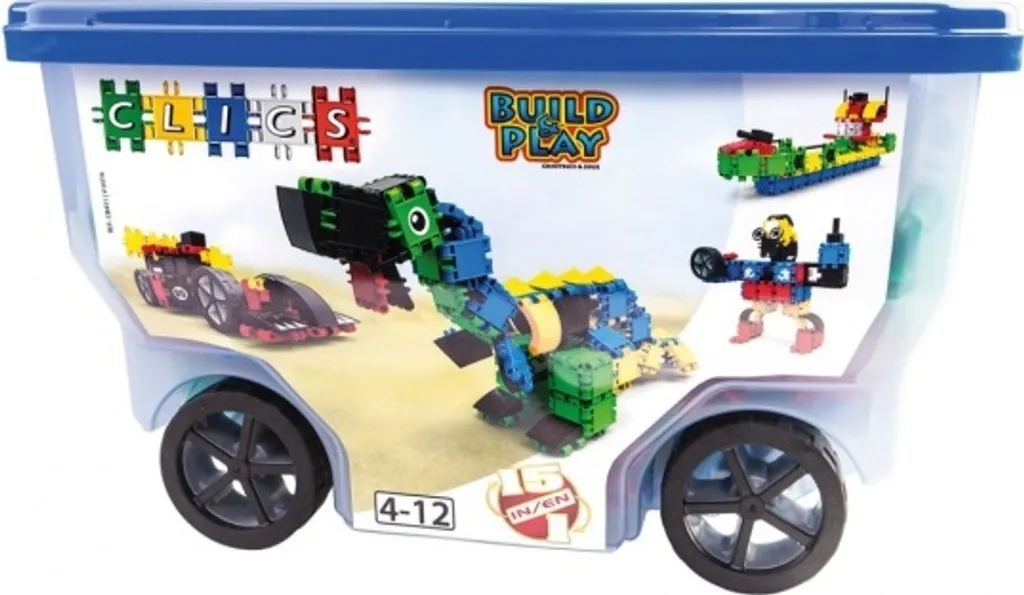 Blocs de construction 15in1 Rollerbox : fini les jouets éparpillés