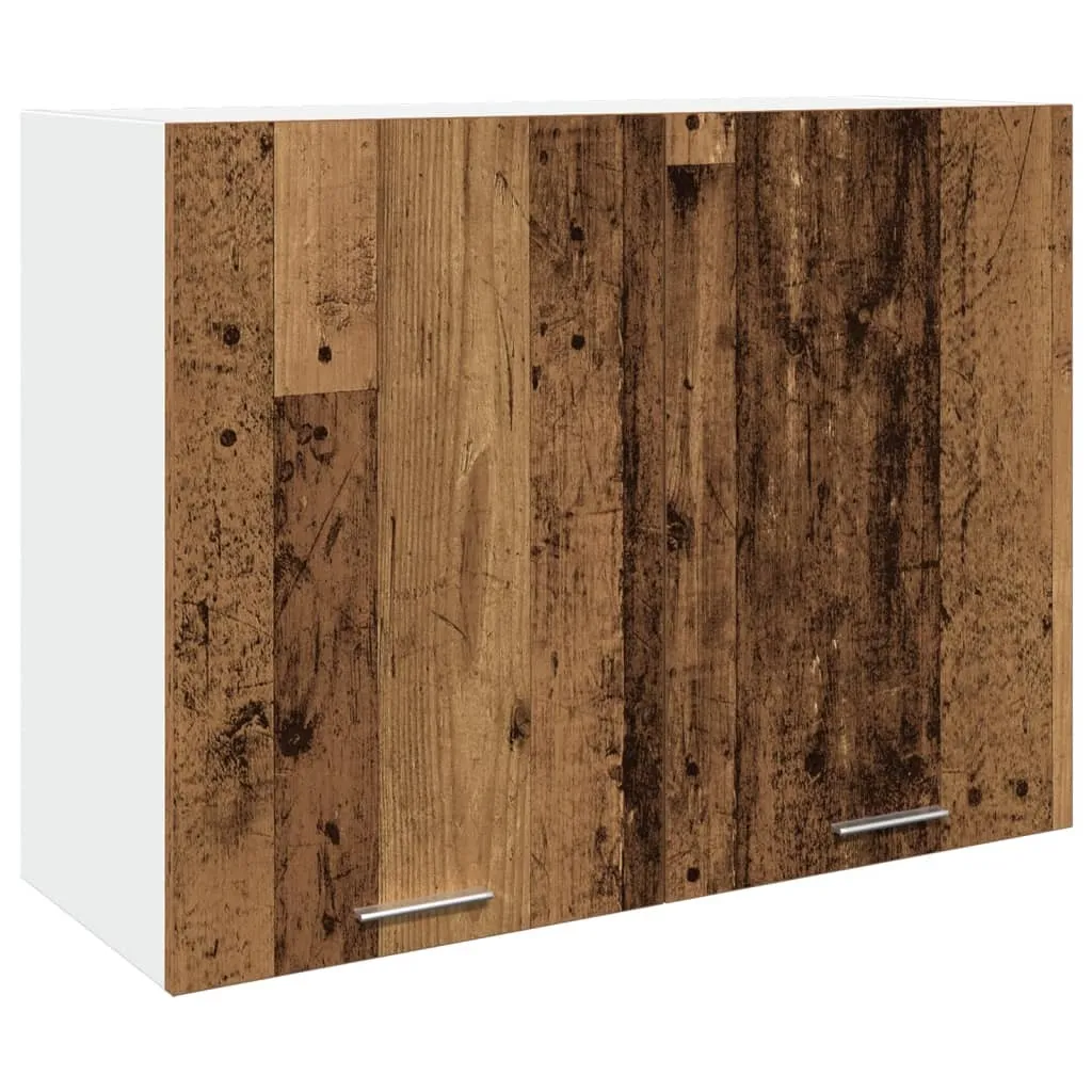 Mobile Parete Lyon Legno Recupero 80x31x60 cm | Arredo Casa Eco-Friendly