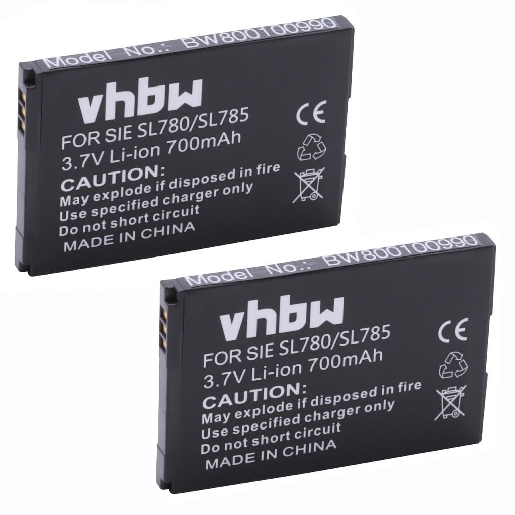 vhbw batteria compatibile con Panasonic KX-TU301, KX-TU301 GME, KX