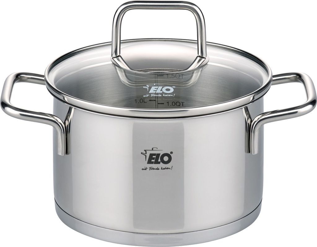 ELO Fleischtopf CITRIN D 16 cm silber Produktbild 