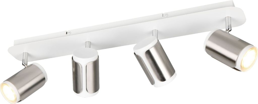 Trio 814500407 Gillan GU10 Strahler 4-fach Nickel Matt