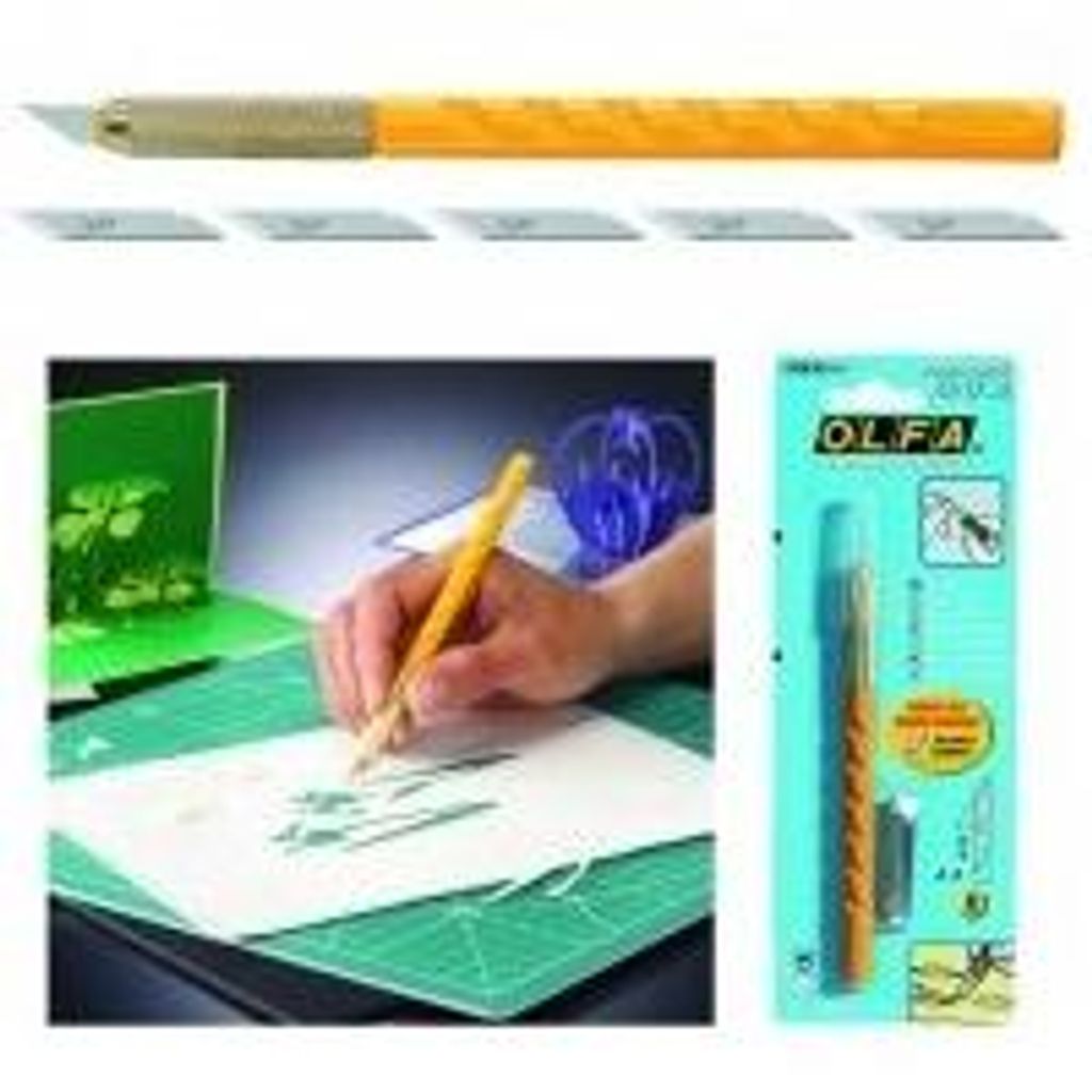 étui 25 Lames Scalpel Olfa Ak-1 Lames De Rechange Haute Image du produit 