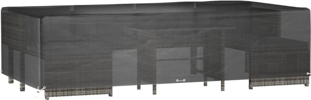 Maison Exclusive Gartenmöbel-Abdeckung 12 Ösen 315x160x75 cm Rechteckig