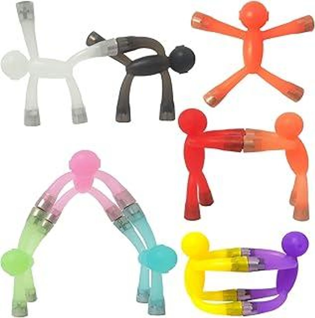 JRD&BS WINL Mini Magnetische Figuren Spielzeug für Kinder Spielzeugmagnete Spiel Kühlschrank Magnete Männchen Reisespielzeug für Kinder 10 Pcs ...