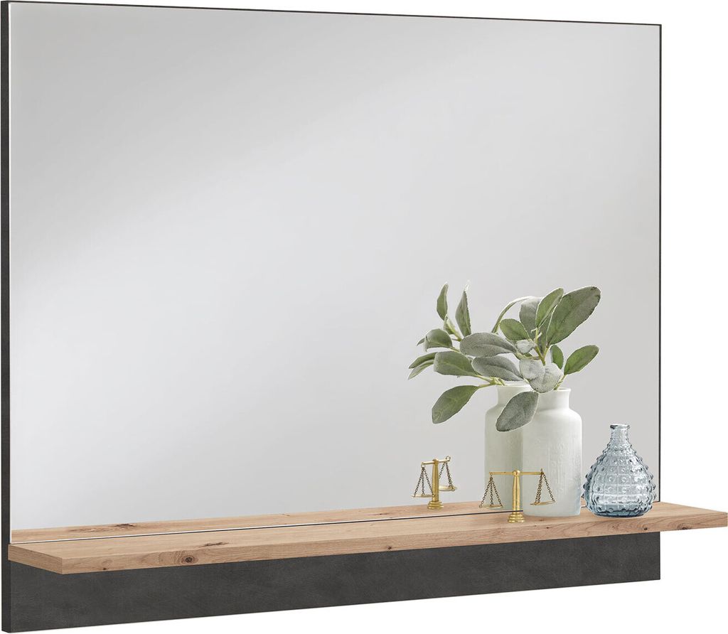 Garderobenspiegel Dielenspiegel Wandspiegel Spiegel Flurmöbel "Birkenhead I" Matera / Artisan Eiche
