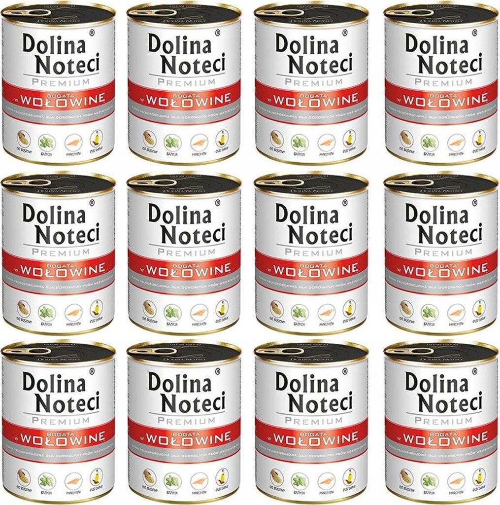 Dolina Noteci Premium Beef - Mokré krmivo pre psov - 800 g Obrázok produktu 