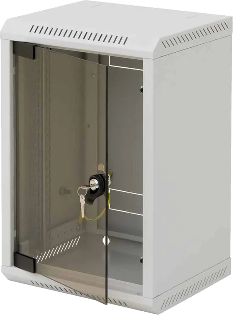 Armadio Rack 10" Triton 9U Grigio RBA-09-AS3-CAX-C1 | Parete Vetro IP30