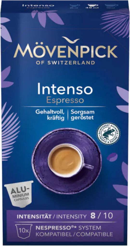 Mövenpick INTENSO ESPRESSO Kaffeekapseln, 10 Stück Produktbild 