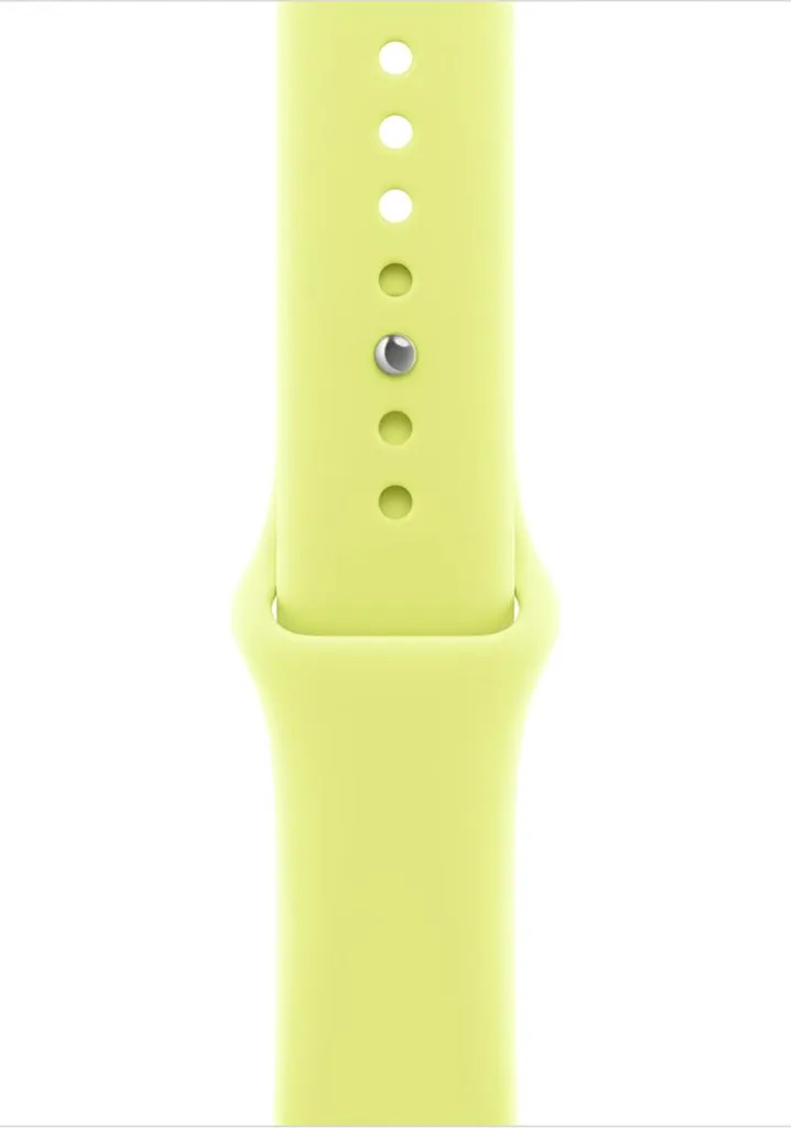 Apple MFGW4ZM/A accessorio indossabile intelligente Band Giallo Fluoroelastomero - 4