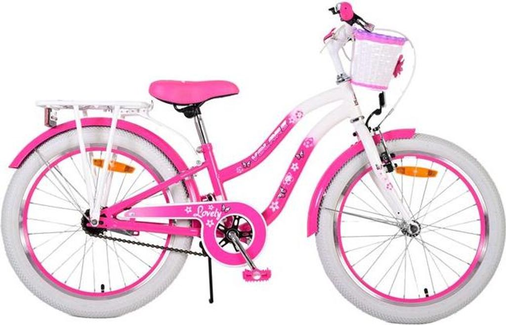 Volare Lovely Kinderfahrrad - Mädchen - 20 Zoll - Rosa Produktbild 