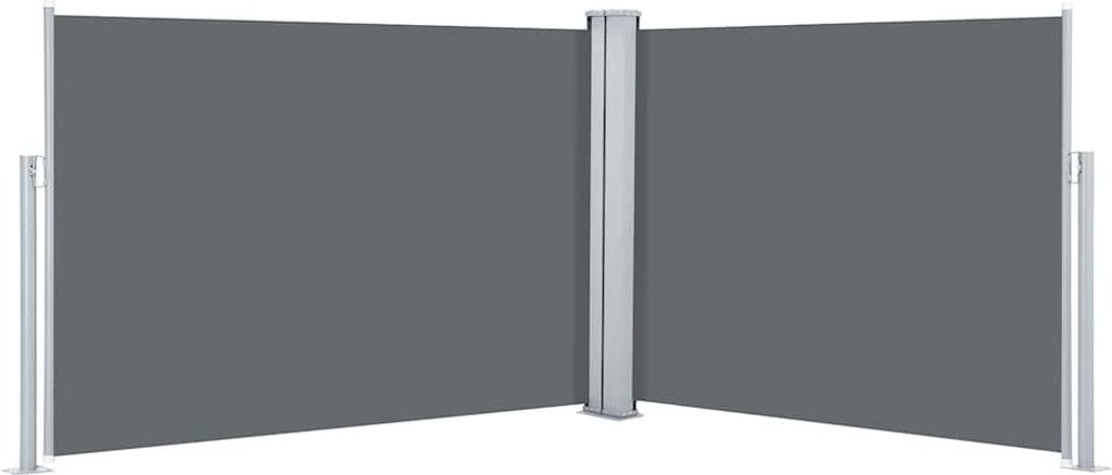 vidaXL Výsuvná bočná markíza antracit 100 x 1000 cm Obrázok produktu 