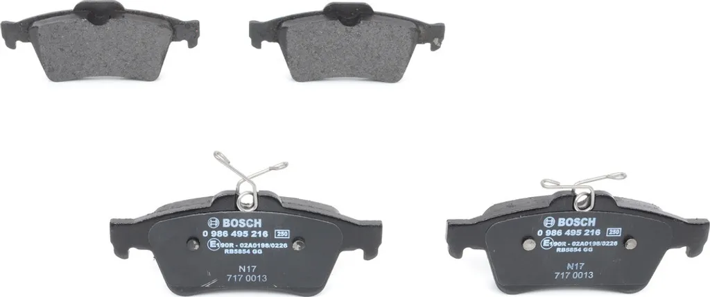 Plaquettes Bosch 0986495216 haute endurance pour Mazda 3 et Vectra C