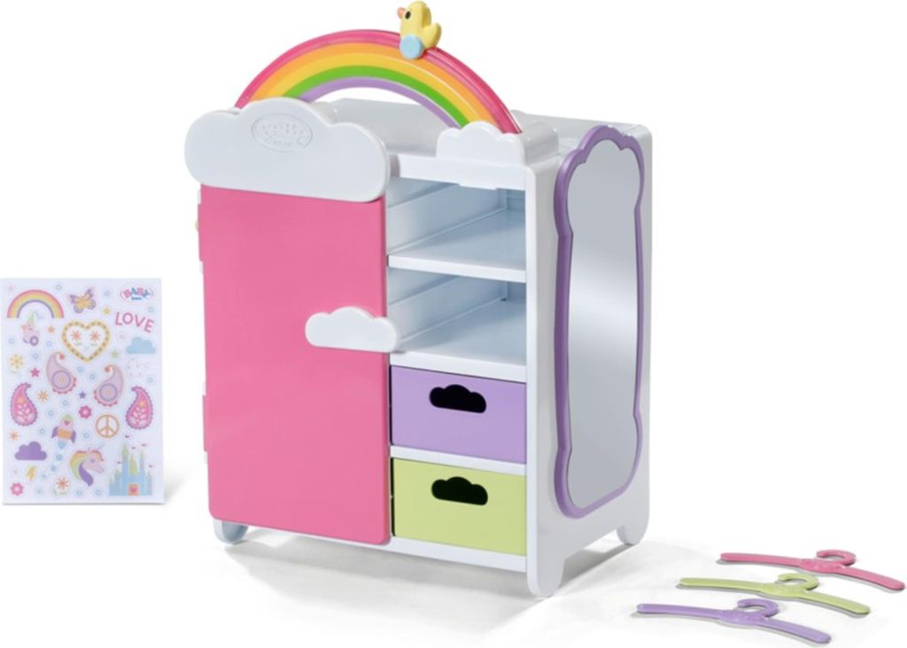 Zapf BABY born Regenbogen Schrank Produktbild 