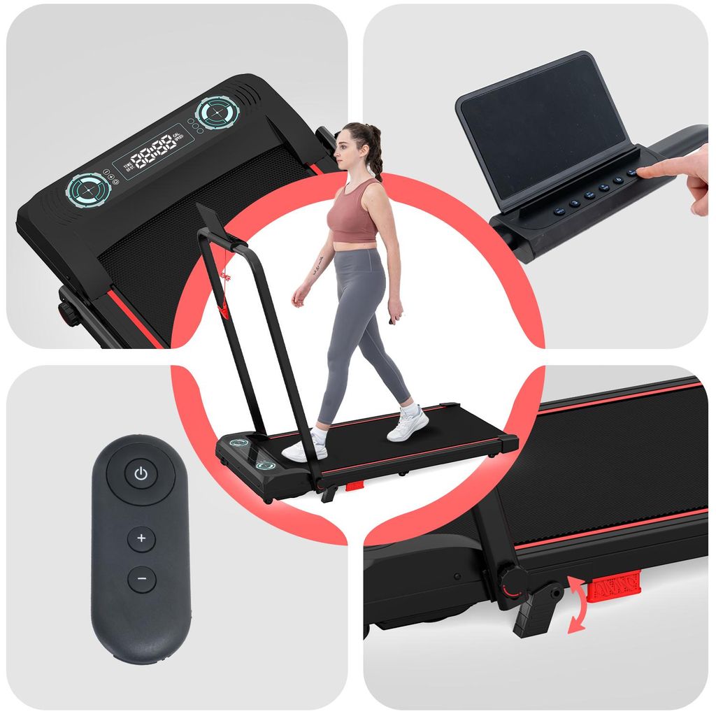 Laufband Klappbar für Zuhause Mit einstellbarer Steigung 10 Produktbild 