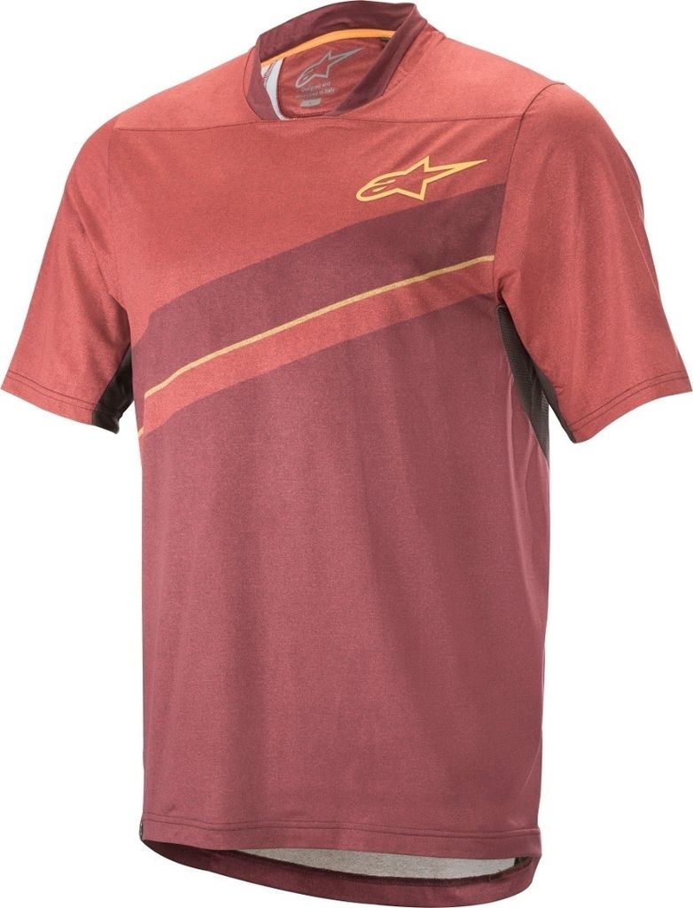 Alpinestars Alps 8.0 Fahrrad Jersey, burgunderrot, S