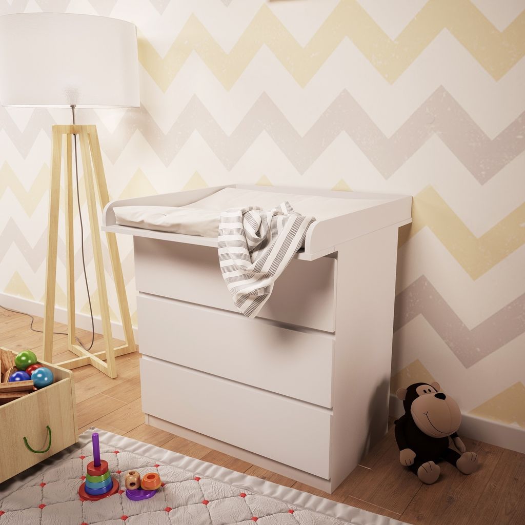 Polini Kids Wickelaufsatz für IKEA Malm Hemnes Produktbild 6