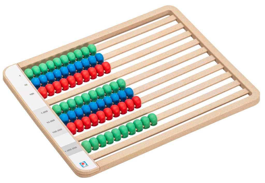 Betzold Großer Montessori-Rechenrahmen, ZR bis 1 Million