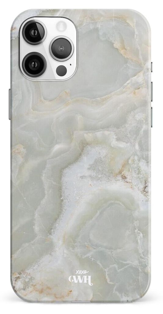 xoxo Wildhearts Marble Green Illusion - iPhone 12 Pro Max Produktbild 