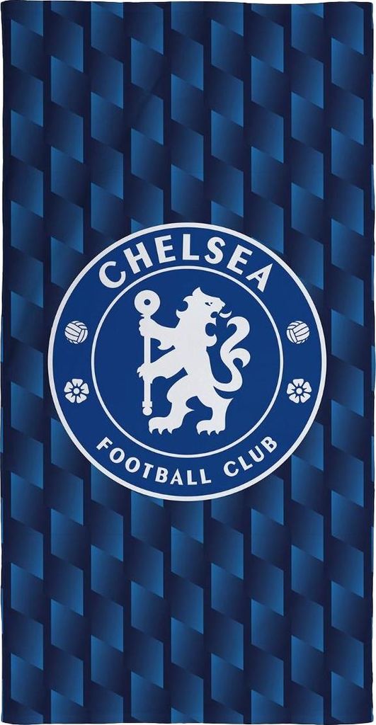 Chelsea FC - Serviette de bain, design géométrique AG4085 Image du produit 