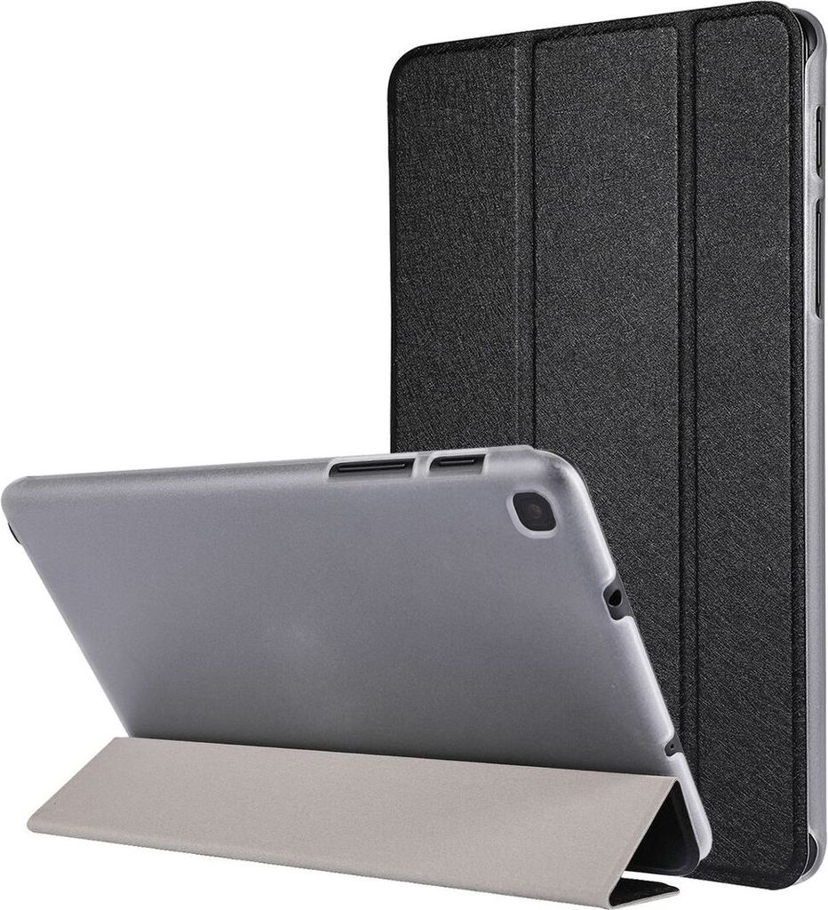 Tablethülle für Samsung Galaxy Tab A7 Lite Schutztasche Wallet Cover 360 Case Etuis Schwarz