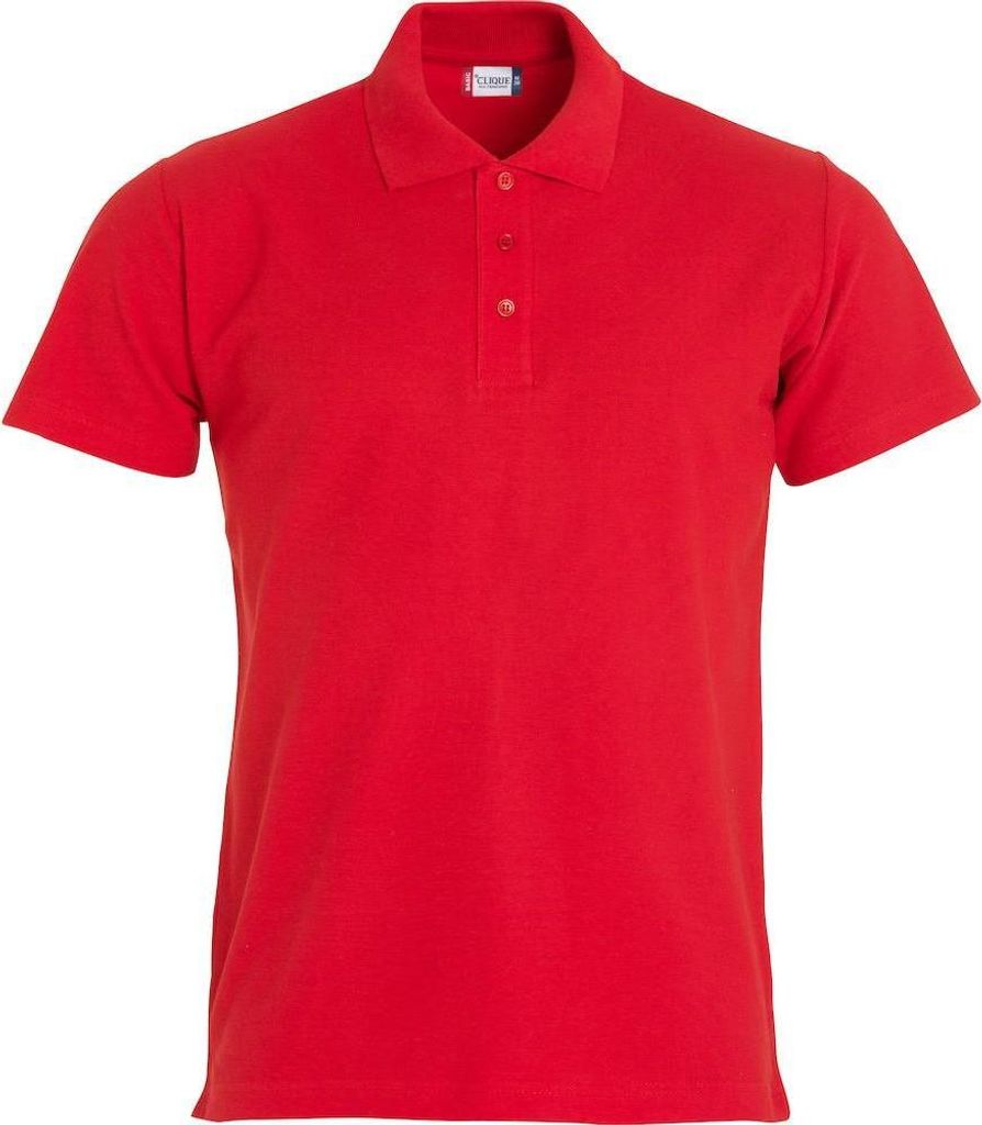 Clique - "Basic" Poloshirt für Herren BC6292 (3XL) (Rot)