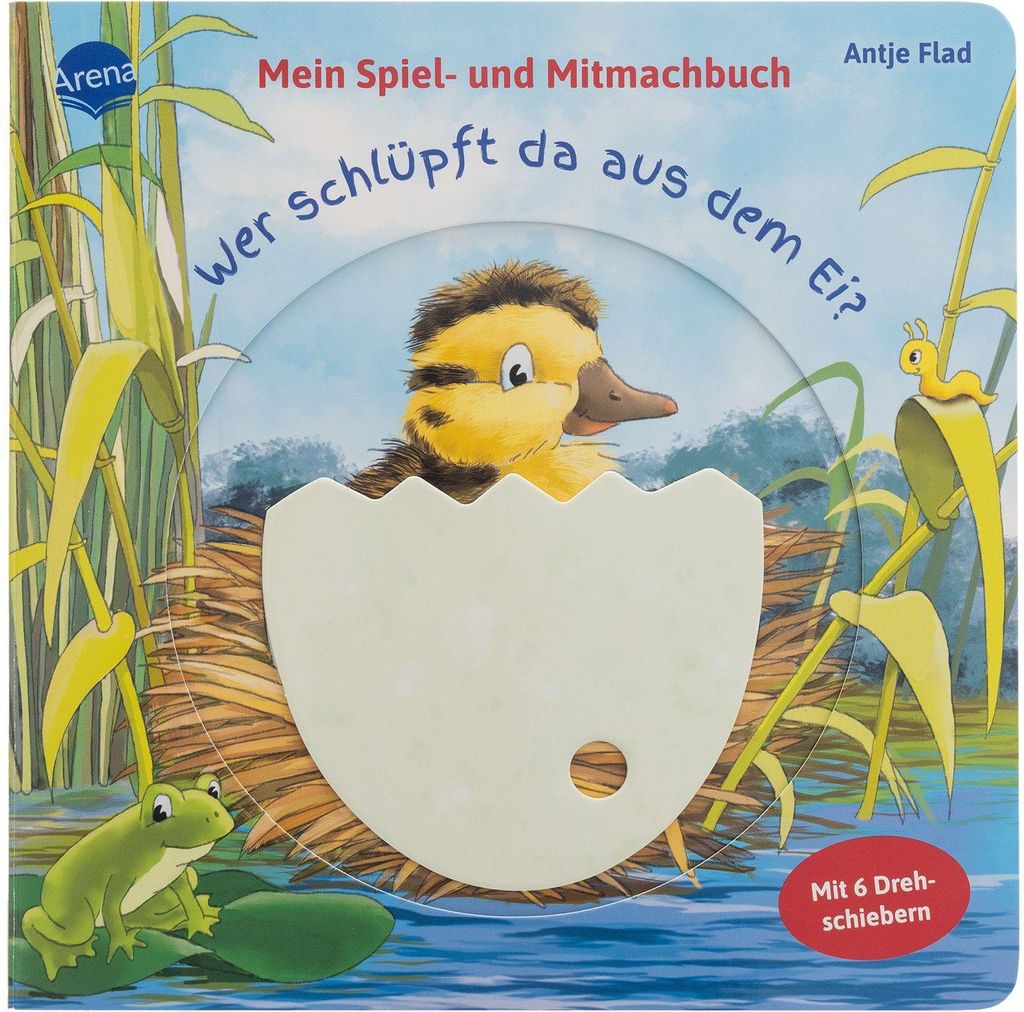 Mein Spiel- und Mitmachbuch. Wer schlüpft da aus dem Ei?