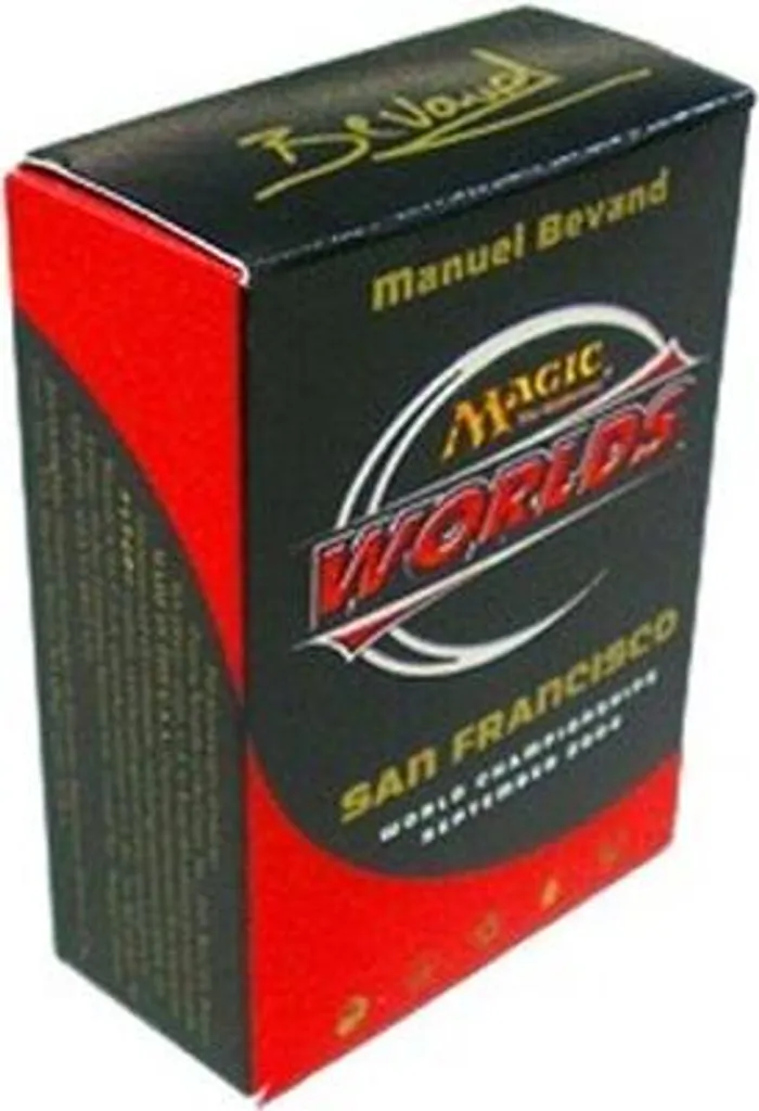 Magic The Gathering Deck Manuel Bevands 2004 : Retrouvez la Légende