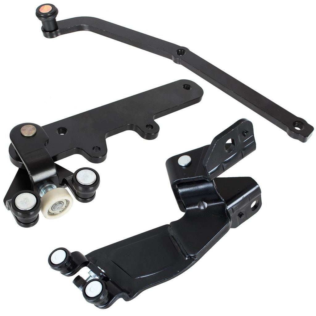 Fiat Doblo 2010- Schiebetürwagen rechts, unten + Mitte + oben, 3-teiliges Set