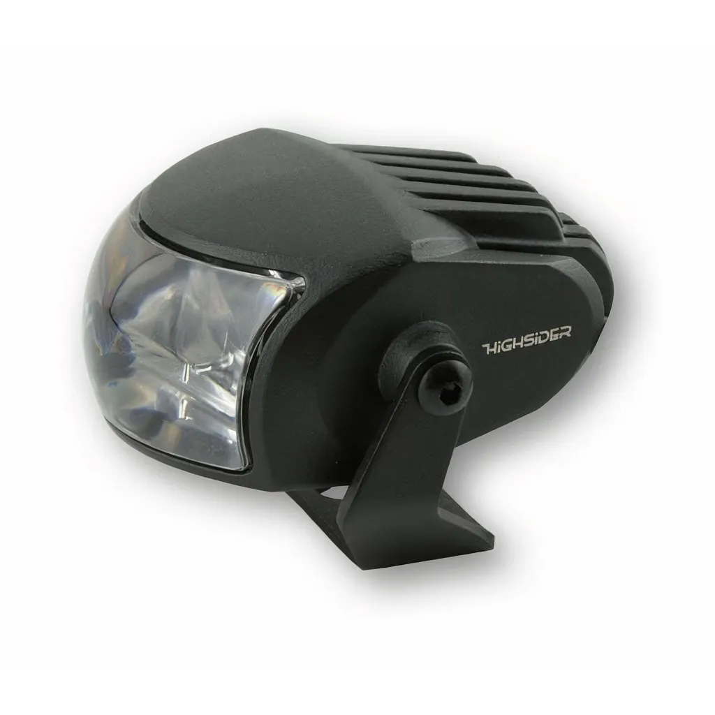 Phare Croisement LED Comet-Low Noir HIGHSIDER : Fini le Manque de Vue