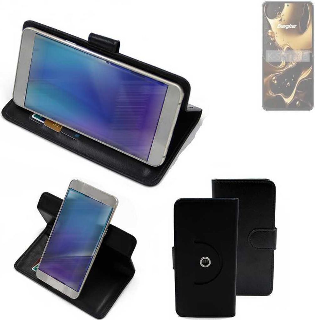 K-S-Trade Case Schutzhülle Handyhülle kompatibel mit Energizer Ultimate U660S Flipcase Smartphone Cover Handy Schutz Tasche Klapphülle Walletcase