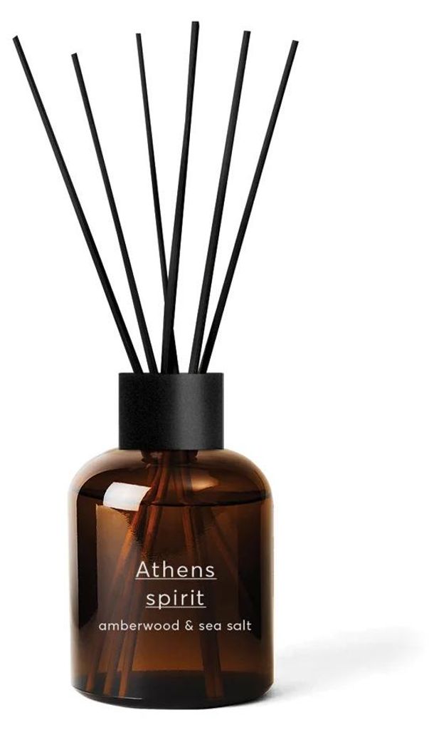 Raumduft Diffuser 100ml mit Duftstäbchen Athena Amberwood & Produktbild 