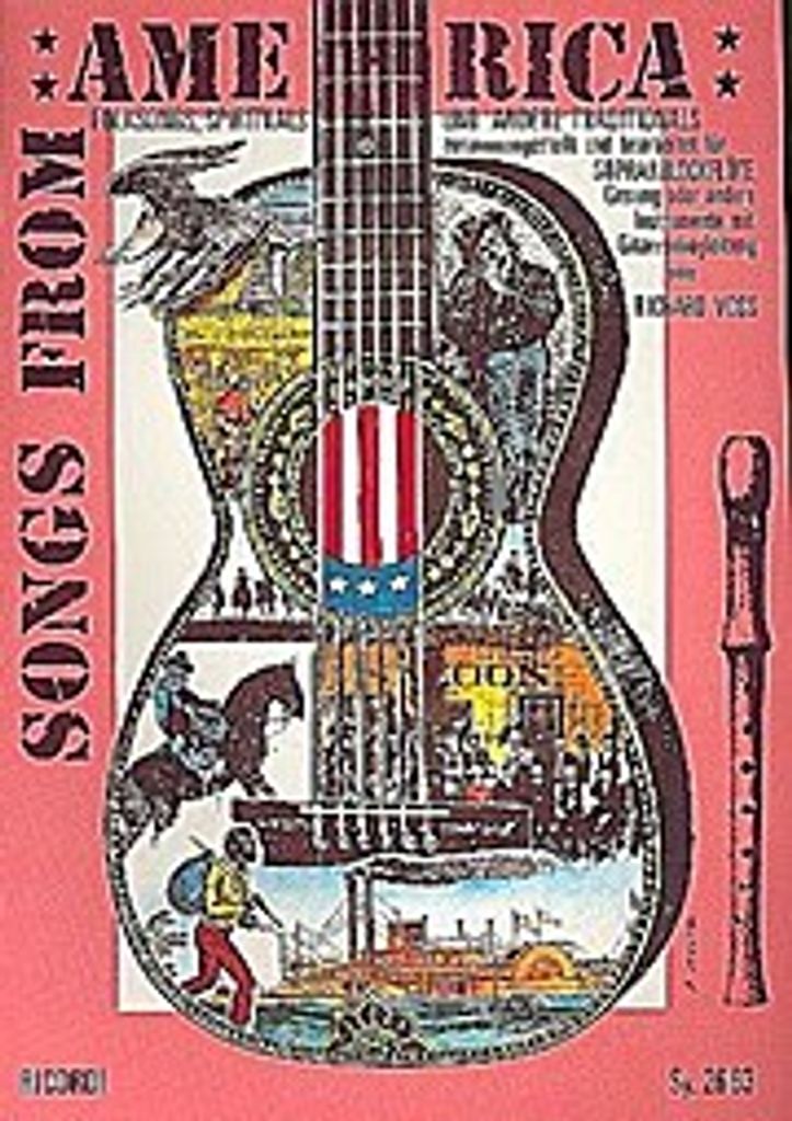Songs from America : Folksongs,Spirituals und Traditionals